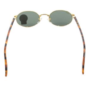 Ray-Ban ボシュロム サングラス アイウェア 度無し べっ甲柄 オーバル 茶 ブラウン RB 3007 W2188