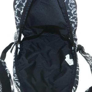 NIKE リュックサック 総柄 21L ブラック ホワイト DQ5764-010