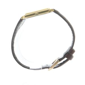 SEIKO 5Y31-5A30 腕時計 ウォッチ クォーツ ロゴ スクエア レザーベルト ゴールド色 GY18 /MQ