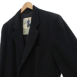 gotairiku チェスターコート カシミア ロング丈 6 黒 ブラック /UO GY18
