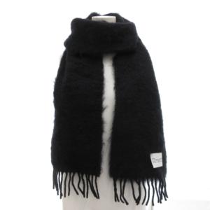 LOEWE マフラー モヘア ウール ブラック