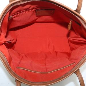 COACH トートバッグ ハンド キャンバス レザー ロゴ ゴールド金具 カーキ 茶色 ブラウン F37237 /XZ