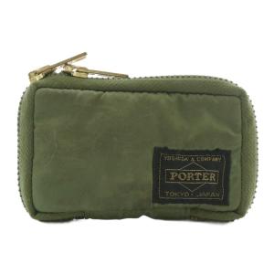 タンカー TANKER キーケース KEY CASE 6連 ナイロン ロゴ カーキ /XZ GY18