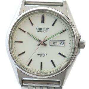 腕時計 ウォッチ クォーツ カレンダー付き 白文字盤 シルバー色 GY18 /MQ