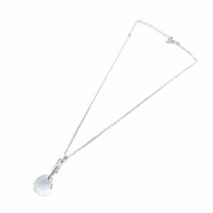SWAROVSKI ネックレス アクセサリー ペンダント ティアドロップ ラインストーン シルバー色 GY18 /MQ