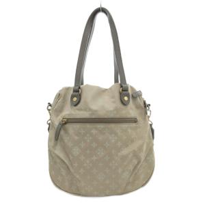 russet ハンドバッグ ショルダー 2WAY 斜め掛け モノグラム ナイロン 総柄 ベージュ /GV GY13