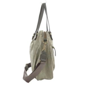 russet ハンドバッグ ショルダー 2WAY 斜め掛け モノグラム ナイロン 総柄 ベージュ /GV GY13