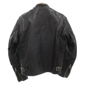 Schott ライダース レザージャケット 36 ブラック