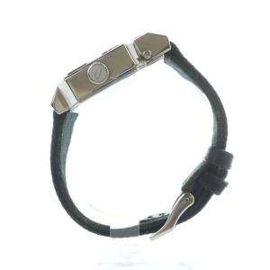 DIESEL ジャンク品 DZ-7223 腕時計 ウォッチ クォーツ スクエア ロゴ シルバー色 GY18 /MQ