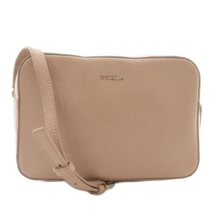 ショルダーバッグ クロスボディ レザー Wファスナー ロゴ ゴールド金具 ピンク 25048 /XZ GY18