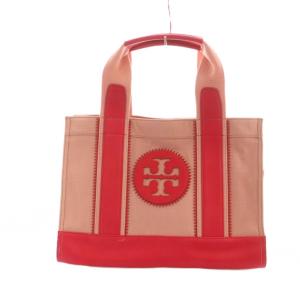 トートバッグ ハンド キャンバス PVC ロゴ ピンク GY18 /MQ