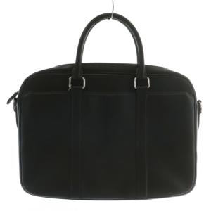 COACH ビジネスバッグ ブリーフケース ショルダー 2WAY レザー ロゴ 黒 ブラック /XZ GY18
