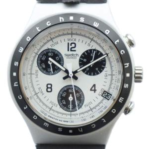 ジャンク品 IRONY chrono 腕時計 ウォッチ クォーツ クロノグラフ カレンダー付き 白文字盤