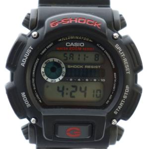 DW-9052 腕時計 ウォッチ クォーツ デジタル ロゴ 黒 ブラック GY11 /MQ