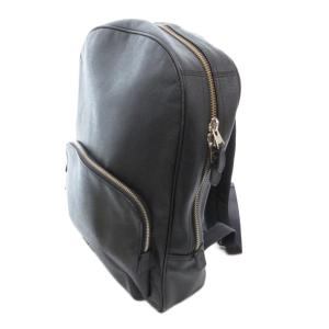 COACH Kennedy ケネディ リュックサック デイパック ロゴ レザー 本革 黒 ブラック 54857 /AE