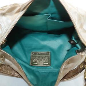 COACH ハンドバッグ ショルダー 2WAY キャンバス シグネチャー 総柄 ロゴ ベージュ 15319 /XZ