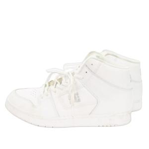 MANTECA 4 HI ハイカットスニーカー シューズ レースアップ レザー ロゴ 28cm 白 ホワイト