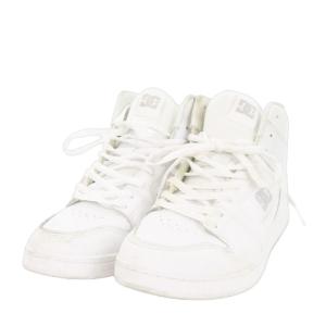 DC SHOES MANTECA 4 HI ハイカットスニーカー シューズ レースアップ レザー ロゴ 28cm 白 ホワイト