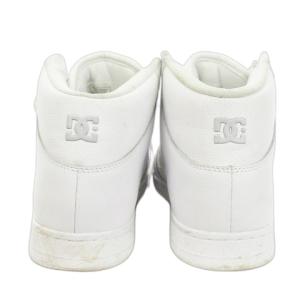 DC SHOES MANTECA 4 HI ハイカットスニーカー シューズ レースアップ レザー ロゴ 28cm 白 ホワイト
