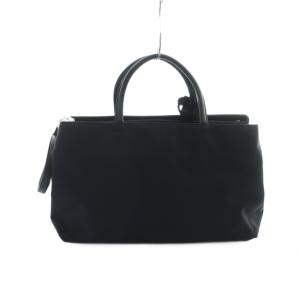 DKNY ハンドバッグ ショルダー 2WAY ナイロン ロゴ 黒 ブラック GY18 /MQ