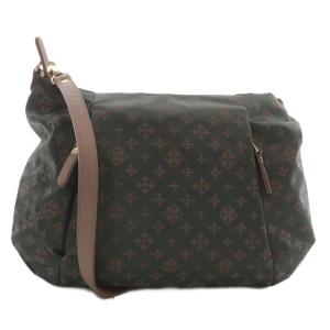 ショルダーバッグ ナイロン ロゴ 総柄 グレー /XZ GY13