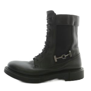 Salvatore Ferragamo IGLESIAS コンバットブーツ ガンチーニ