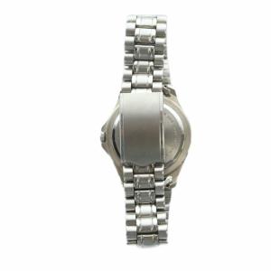 SEIKO ジャンク品 V33F-6B20 腕時計 ウォッチ クォーツ 黒文字盤 クロノグラフ シルバー色 GY11