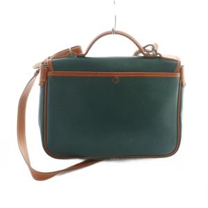 KENZO ショルダーバッグ ハンド 2WAY ロゴ PVC 緑 グリーン GY18 /MQ