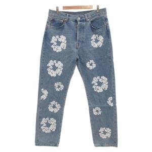 DENIM TEARS 501 Cotton Wreath Jean Light Wash