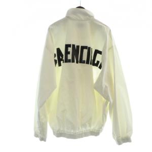 テープバックロゴジップアップブルゾン S ホワイト 794468