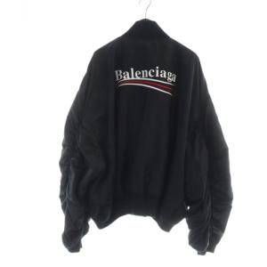 パデッド ボンバージャケット POLITICAL CAMPAIGN VARSITY