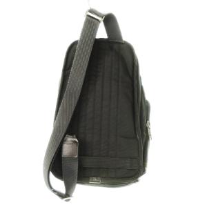 TUMI ALPHA BRAVO サラトガ スリングバッグ ボディバッグ ショルダーバッグ キャンバス レザー ロゴ