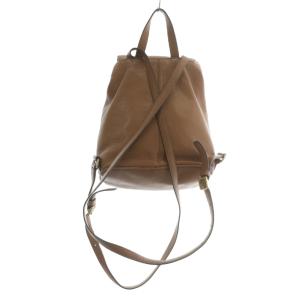 COACH リュックサック バックパック デイパッグ レザー ターンロック 茶色 ブラウン F24385 /XZ GY18