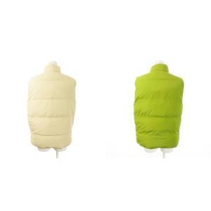 TORY BURCH TORY SPORT リバーシブル ダウンベスト スタンドカラー フロントスナップボタン ダブルTロゴ