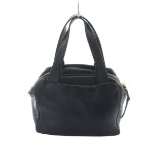 LOEWE ミニ ボストン バッグ アナグラム ブラック