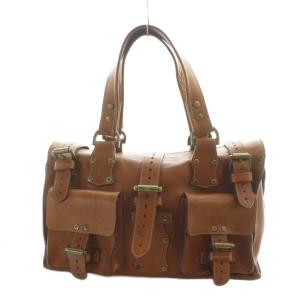 ハンドバッグ ブラウン