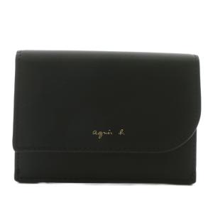 XAW01-04 パスケース カードケース 名刺入れ 定期入れ 二つ折り レザー 黒 ブラック /XZ