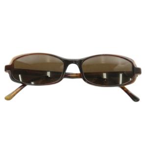 眼鏡 サングラス セルフレーム カラーレンズ べっ甲調 FFロゴ 茶色 ブラウン SL7611 /XZ