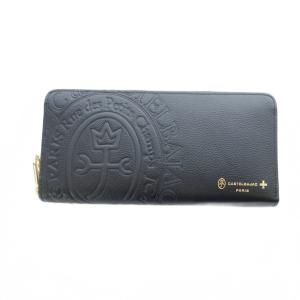 長財布 ウォレット レザー ロゴ 箱付き 黒 ブラック 046602 GY18 /MQ