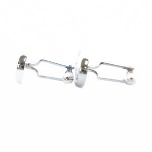 BURBERRY LONDON カフス タイピン アクセサリー ロゴ シルバー色 GY18 /MQ