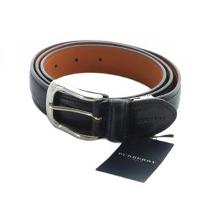 ベルト タグ付き レザー 牛革 ロゴ 刻印 黒 ブラック 1103-1033-1 GY11 /MQ