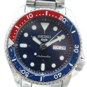 5 スポーツ SBSA003 4R36-07G0 腕時計 自動巻き デイト ペプシベゼル