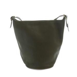 COACH オールドコーチ 9085 USA製 ショルダー バッグ バケツ カーキ