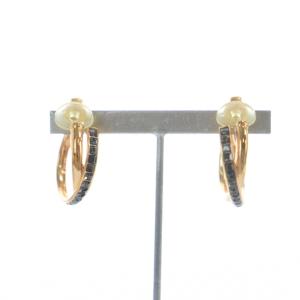 SWAROVSKI イヤリング アクセサリー 両耳用 ラインストーン ロゴ ゴールド色 GY11 /MQ