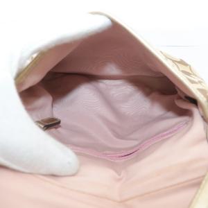 COACH ショルダーバッグ キャンバス レザー シグネチャー 総柄 茶色 ブラウン /XZ GY11