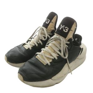 Y-3 カイワ KAIWA スニーカー ローカット ロゴ US9 27cm 黒 ブラック BC0908 /XZ