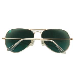 Ray-Ban アビエーター AVIATOR 眼鏡 サングラス 度あり メタルフレーム カラーレンズ ティアドロップ 5814-135