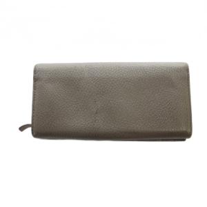 GUCCI 長財布 ウォレット レザー ロゴ 茶 ブラウン GY18 /MQ