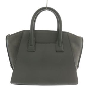 MICHAEL KORS アヴリル ハンドバッグ ショルダー 2WAY レザー スエード ロゴ シルバー金具 グレー 30F2S4VS1L