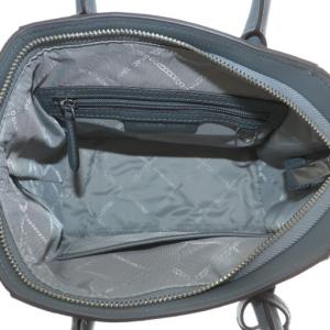 MICHAEL KORS アヴリル ハンドバッグ ショルダー 2WAY レザー スエード ロゴ シルバー金具 グレー 30F2S4VS1L